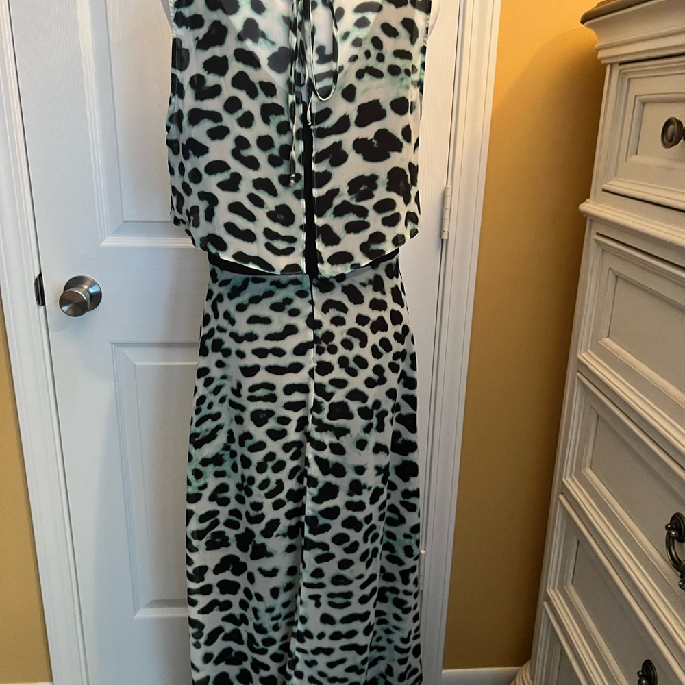 Sleeveless dress for wedding party
